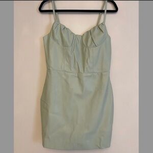 Kendall & Kylie Faux Leather Dress